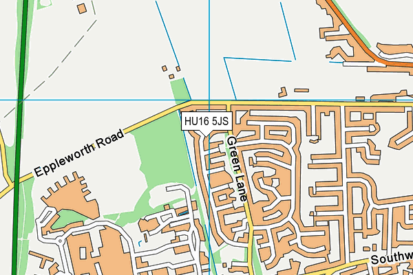 Map of STORAGE CONTAINERS COTTINGHAM LIMITED at district scale
