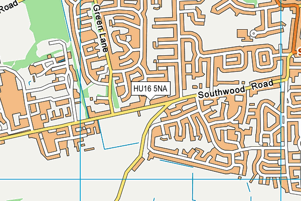 Map of KINGSTON CONVERTING SERVICES LIMITED at district scale