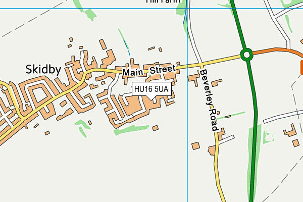 Map of GLASS & GLAZING SERVICES (HULL) LIMITED at district scale