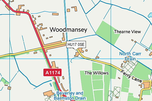 Map of ADAM BUILDERS LTD at district scale