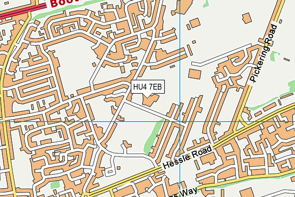 Christopher Pickering Primary School map (HU4 7EB) - OS VectorMap District (Ordnance Survey)