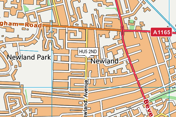 Map of BUSINESS ORBIT UKB LTD at district scale