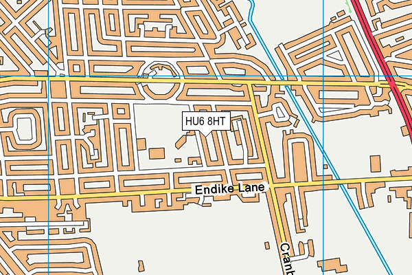 McMillan Nursery School map (HU6 8HT) - OS VectorMap District (Ordnance Survey)