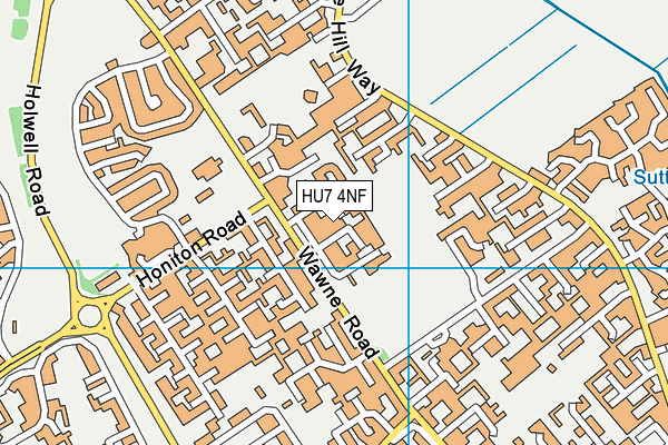 Kinloss Park map (HU7 4NF) - OS VectorMap District (Ordnance Survey)