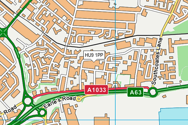 Map of ORBITAL GARAGE LTD. at district scale