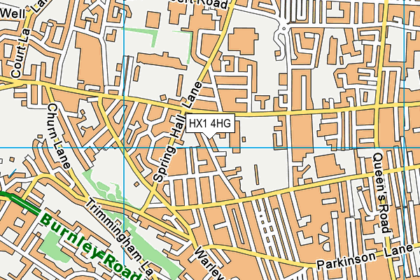HX1 4HG map - OS VectorMap District (Ordnance Survey)
