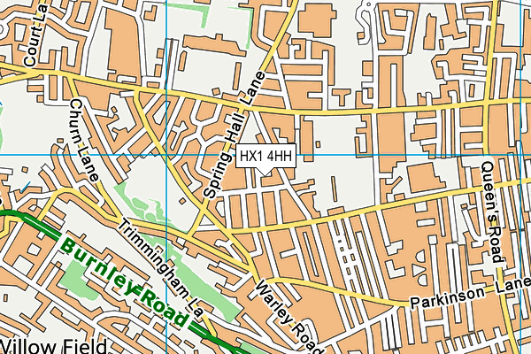 HX1 4HH map - OS VectorMap District (Ordnance Survey)