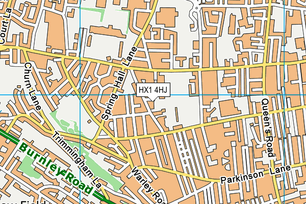 HX1 4HJ map - OS VectorMap District (Ordnance Survey)