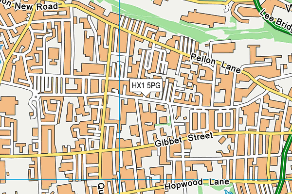 HX1 5PG map - OS VectorMap District (Ordnance Survey)