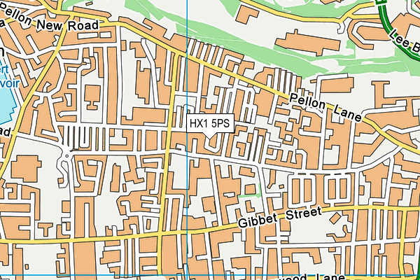 HX1 5PS map - OS VectorMap District (Ordnance Survey)