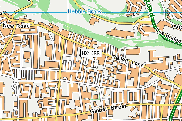 HX1 5RR map - OS VectorMap District (Ordnance Survey)