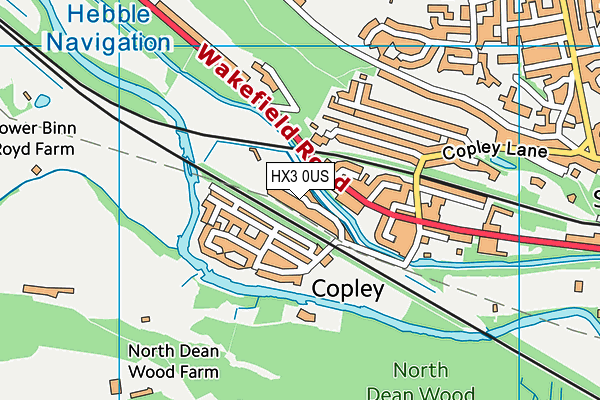 Map of FIELDGATEPROPERTIES(YORKSHIRE) LIMITED at district scale