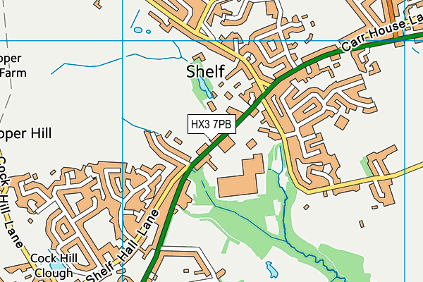 Map of BOSTOCKS BOYCE WELCH (BWM) LTD at district scale