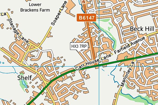 Map of ST MARY'S COMMUNITY NURSERY COMMUNITY INTEREST COMPANY at district scale