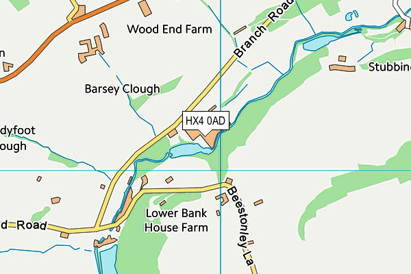 Map of PETER JACKSON & SONS LIMITED at district scale