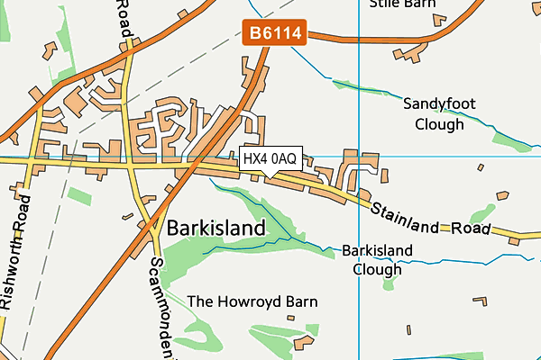 Map of LAMBERT HOSPITALITY LTD at district scale