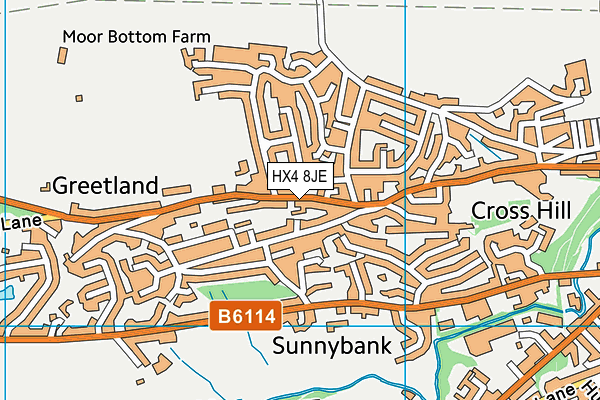 Map of GREETLAND REALTY LIMITED at district scale