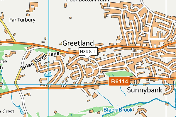 Map of YORKSHIRE EGGS LTD at district scale