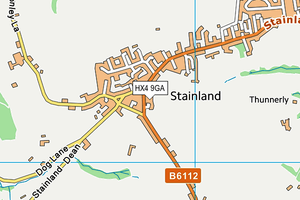 Map of SWANSON HEWITT LIMITED at district scale