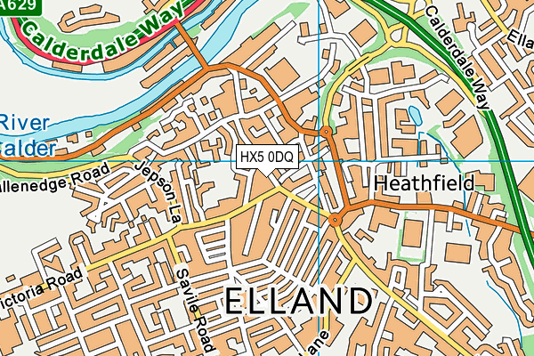 Map of HOWARD HARDY (LONDON) LTD at district scale