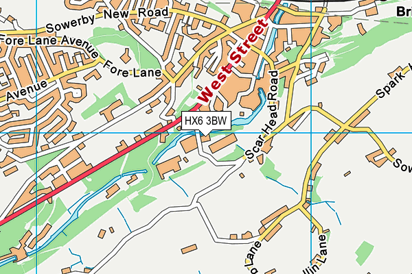 Map of MICHAEL HEAP LIMITED at district scale
