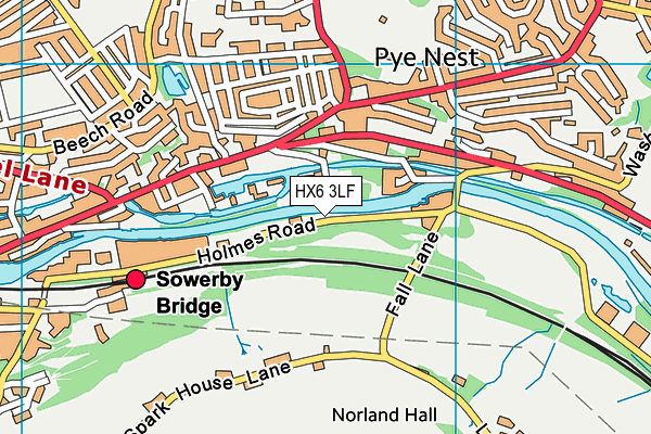 Map of J WHITLEY LIMITED at district scale