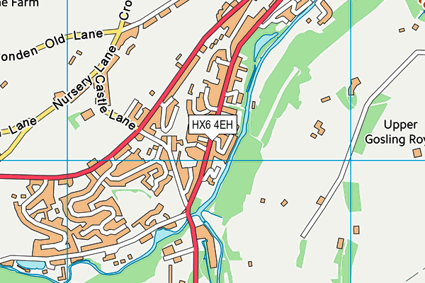 Map of RYBURN VALLEY FURNITURE LIMITED at district scale