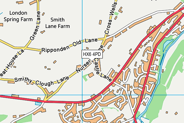 Map of BRITSPOKE LTD at district scale