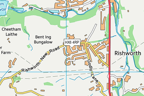 Map of RED SKY SUPPORT LTD at district scale