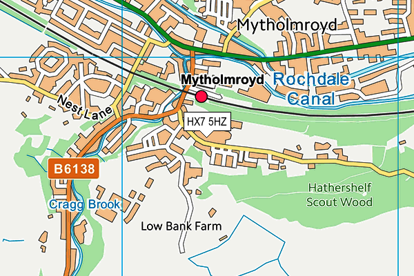 Map of PORTELLI DOG SPA LTD at district scale