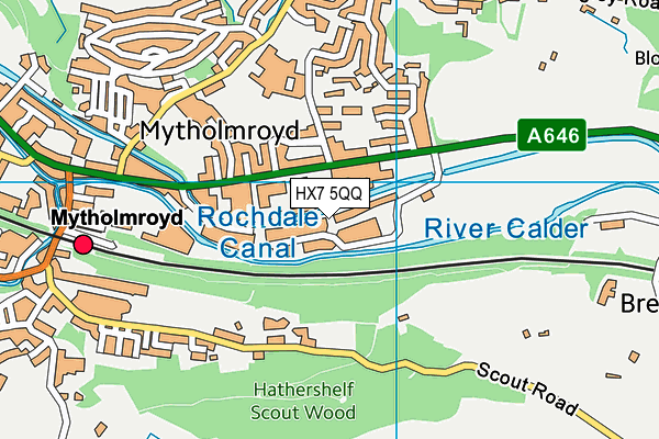 Map of DREW FORSYTH & CO CONSTRUCTION LIMITED at district scale