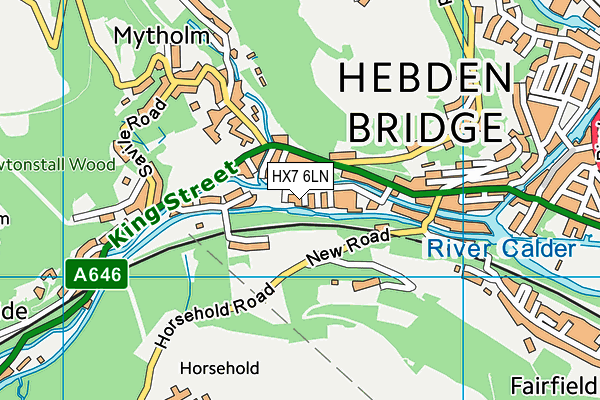 Map of HEBDENSOFT LIMITED at district scale