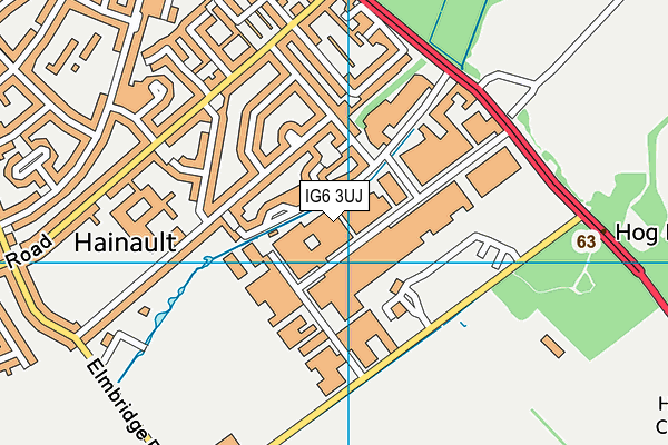 Map of LAURA EYRES CREATIVE LIMITED at district scale