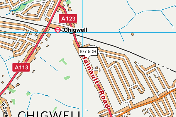 Map of CHIMBLEY ESTATES LTD at district scale