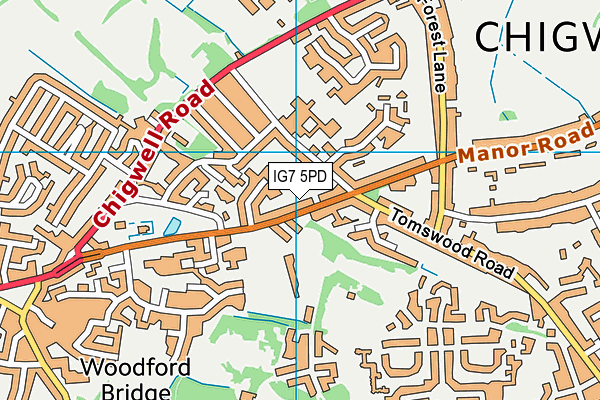 Map of THE CORNERSHOP BREWING COMPANY LTD at district scale