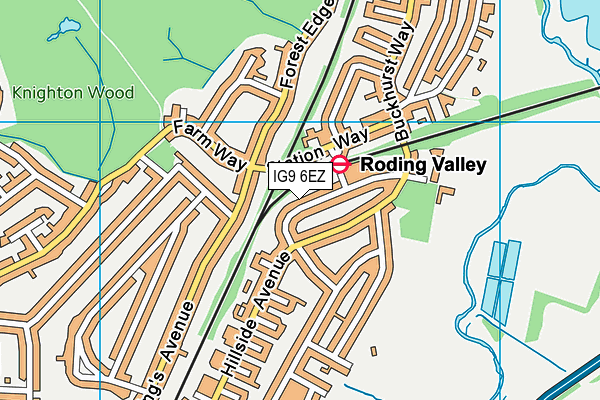 Map of THE WALSH ACADEMY LTD at district scale
