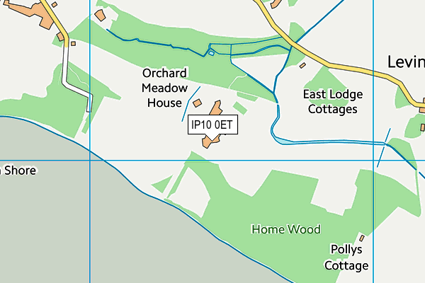 IP10 0ET map - OS VectorMap District (Ordnance Survey)