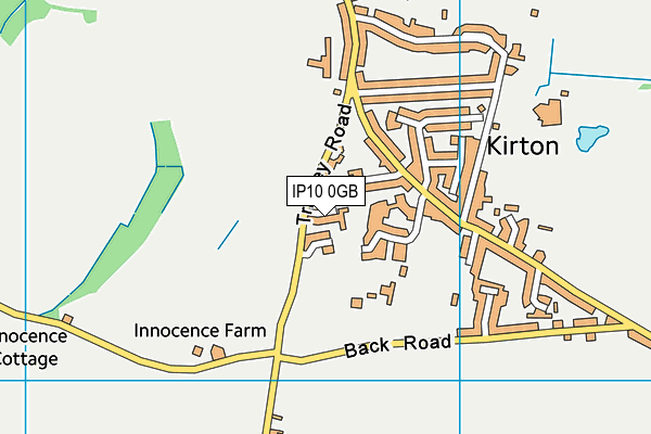 IP10 0GB map - OS VectorMap District (Ordnance Survey)