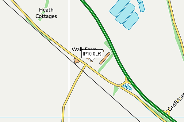 IP10 0LR map - OS VectorMap District (Ordnance Survey)