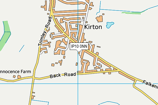 IP10 0NN map - OS VectorMap District (Ordnance Survey)