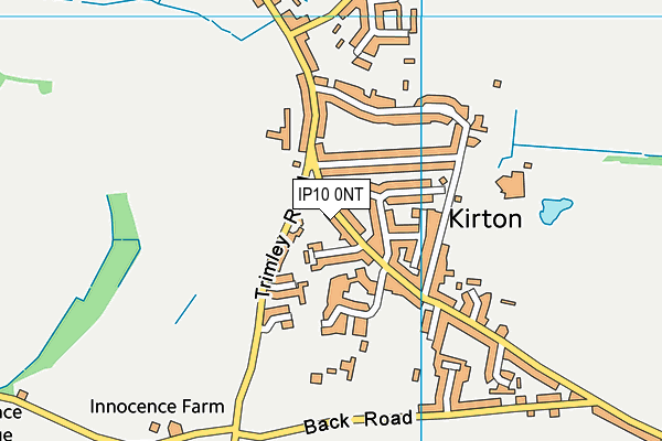 IP10 0NT map - OS VectorMap District (Ordnance Survey)