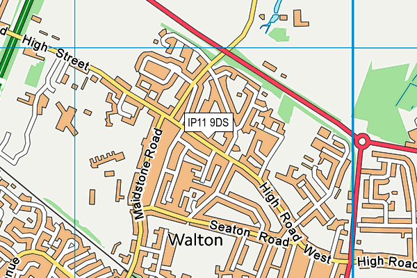 Map of THE FALCON INN LIMITED at district scale