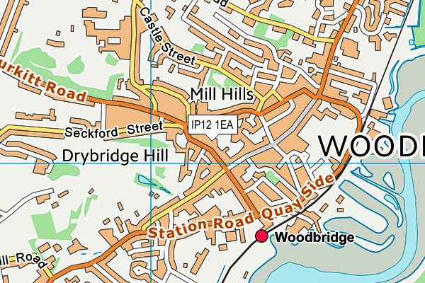 Map of BETTAPRINT (WOODBRIDGE) LIMITED at district scale