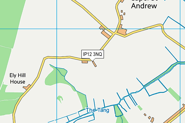 IP12 3NQ map - OS VectorMap District (Ordnance Survey)