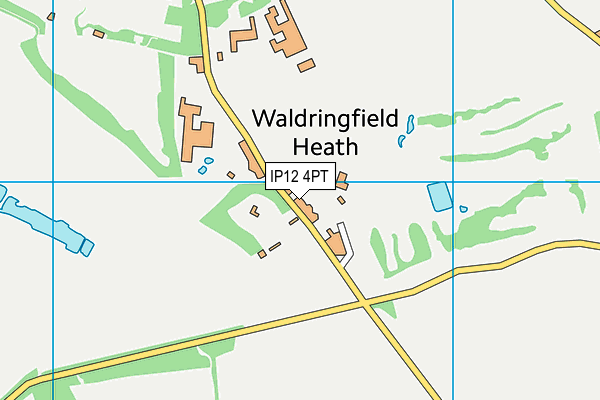 Waldringfield Golf And Leisure Ltd map (IP12 4PT) - OS VectorMap District (Ordnance Survey)