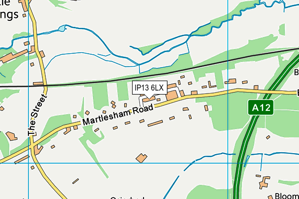 Map of PINK SANDS LTD at district scale