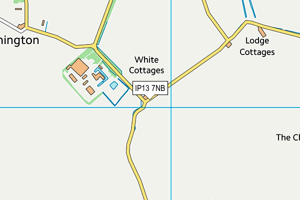 IP13 7NB map - OS VectorMap District (Ordnance Survey)