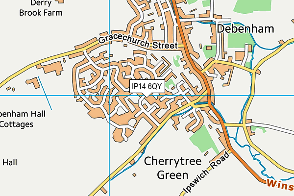 Map of KNIGHTS COOLING SERVICES LTD at district scale