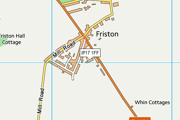 IP17 1FF map - OS VectorMap District (Ordnance Survey)