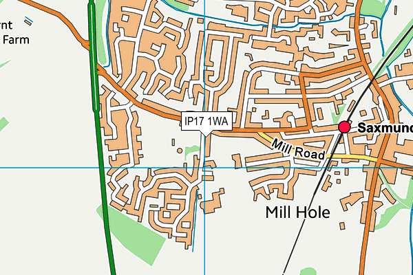 Map of BYE ENGINEERING (MELTON) LIMITED at district scale